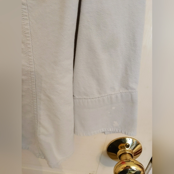 Espirit Women's Blouse Button Down 3/4 Length Sleeve Blue Size Small S Collared - Picture 4 of 6